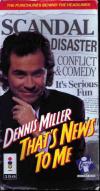 Dennis Miller: That's News to Me Box Art Front